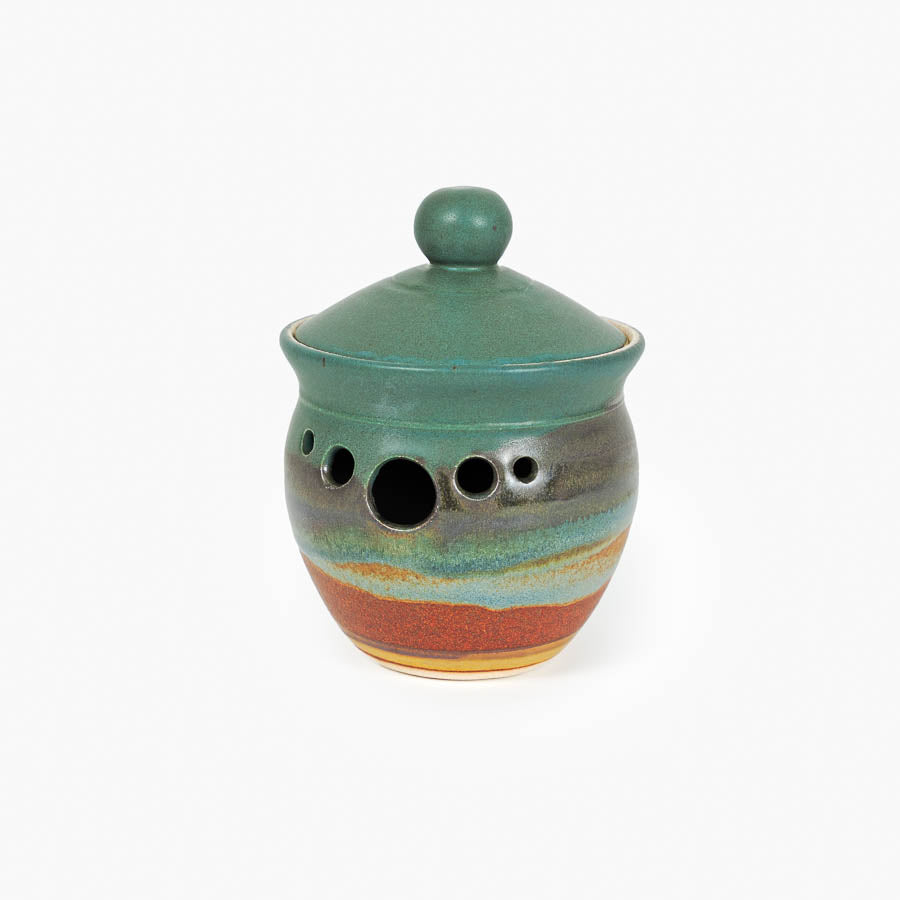 Sunset Canyon Garlic Jar Desert