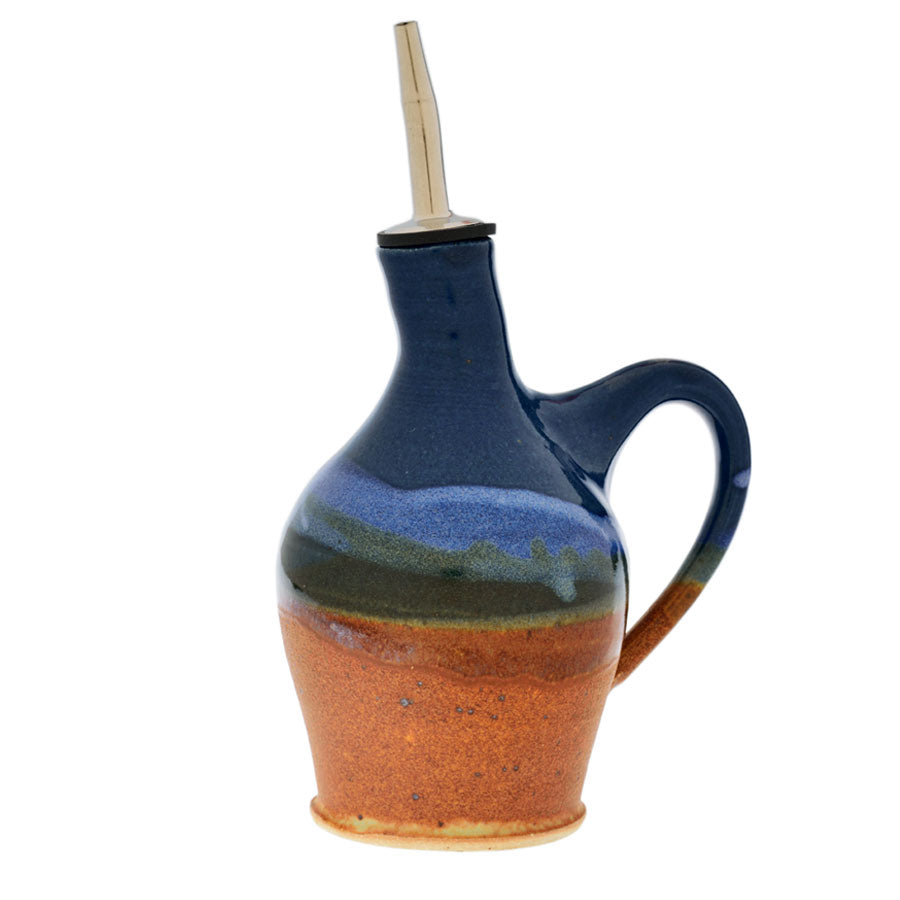 Sunset Canyon Oil Bottle w/ Metal Spout Earth & Sky