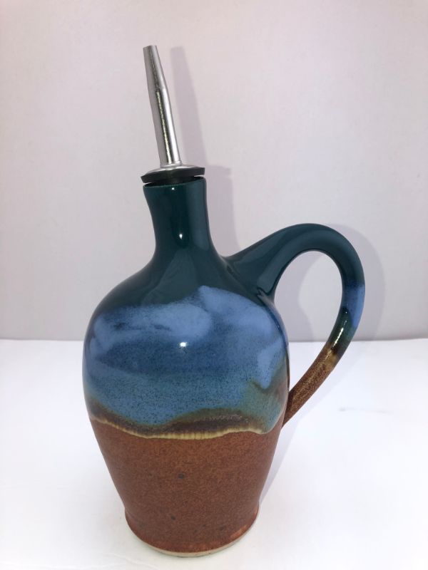 Sunset Canyon Oil Bottle w/ Metal Spout Pheasant Ridge-DISC