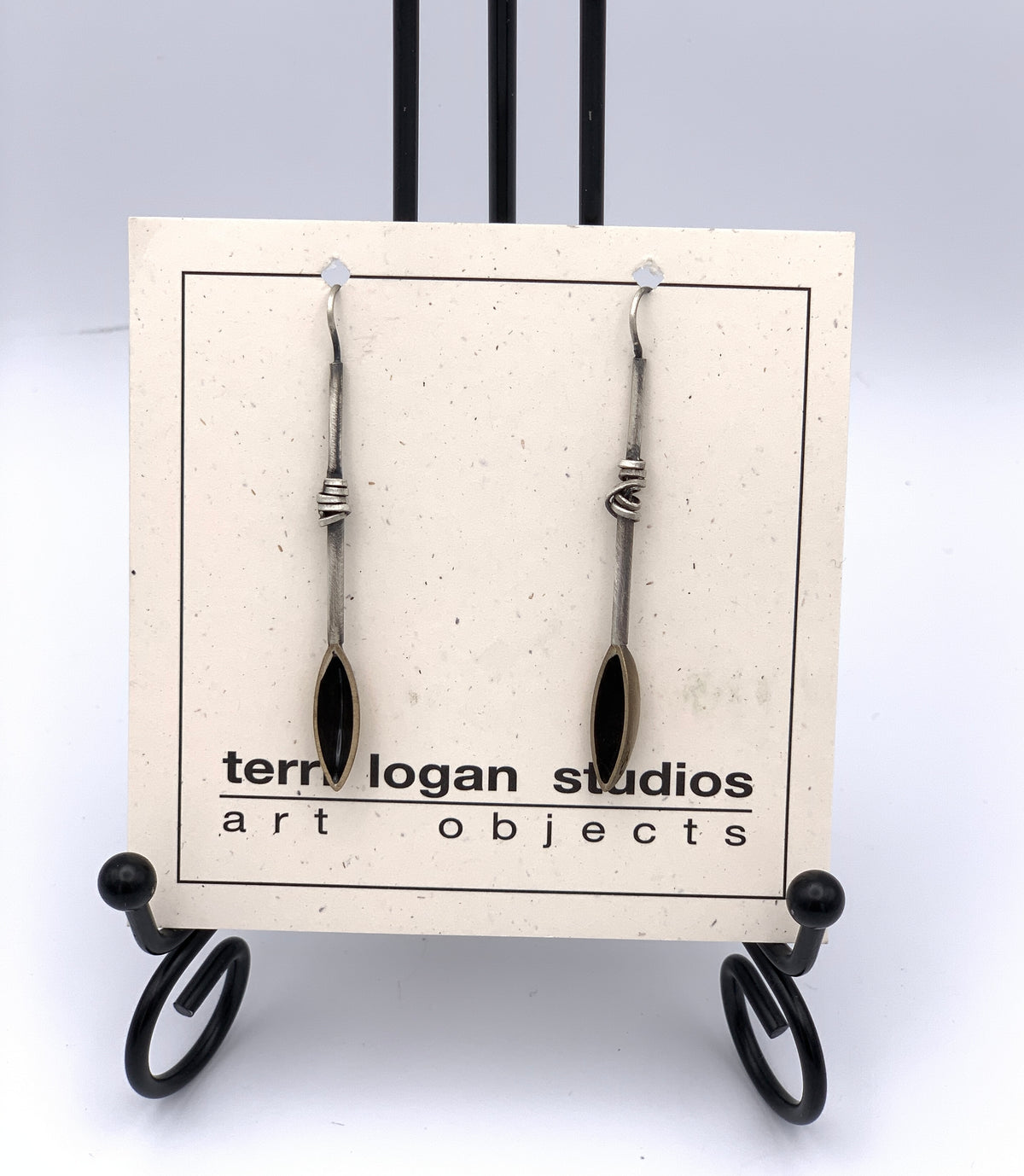 Terri Logan Bronze Pod Earrings