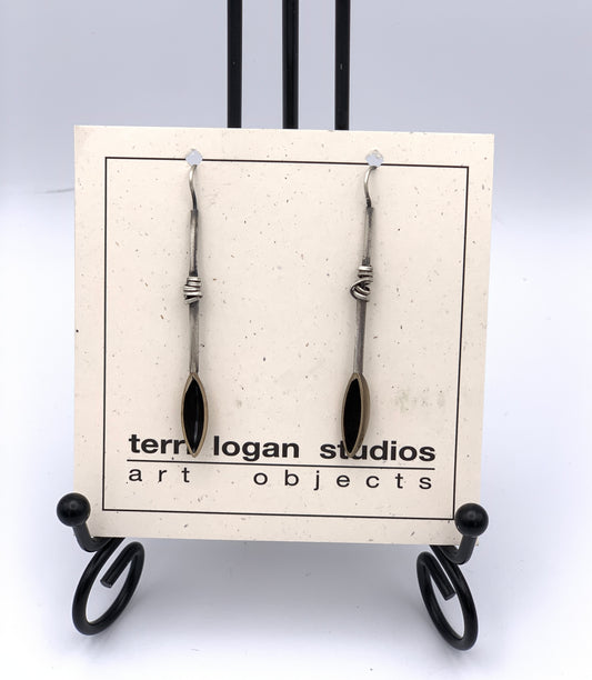 Terri Logan Bronze Pod Earrings