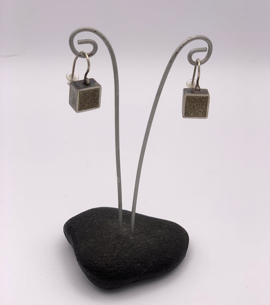 Terri Logan Sterling Dust Earrings