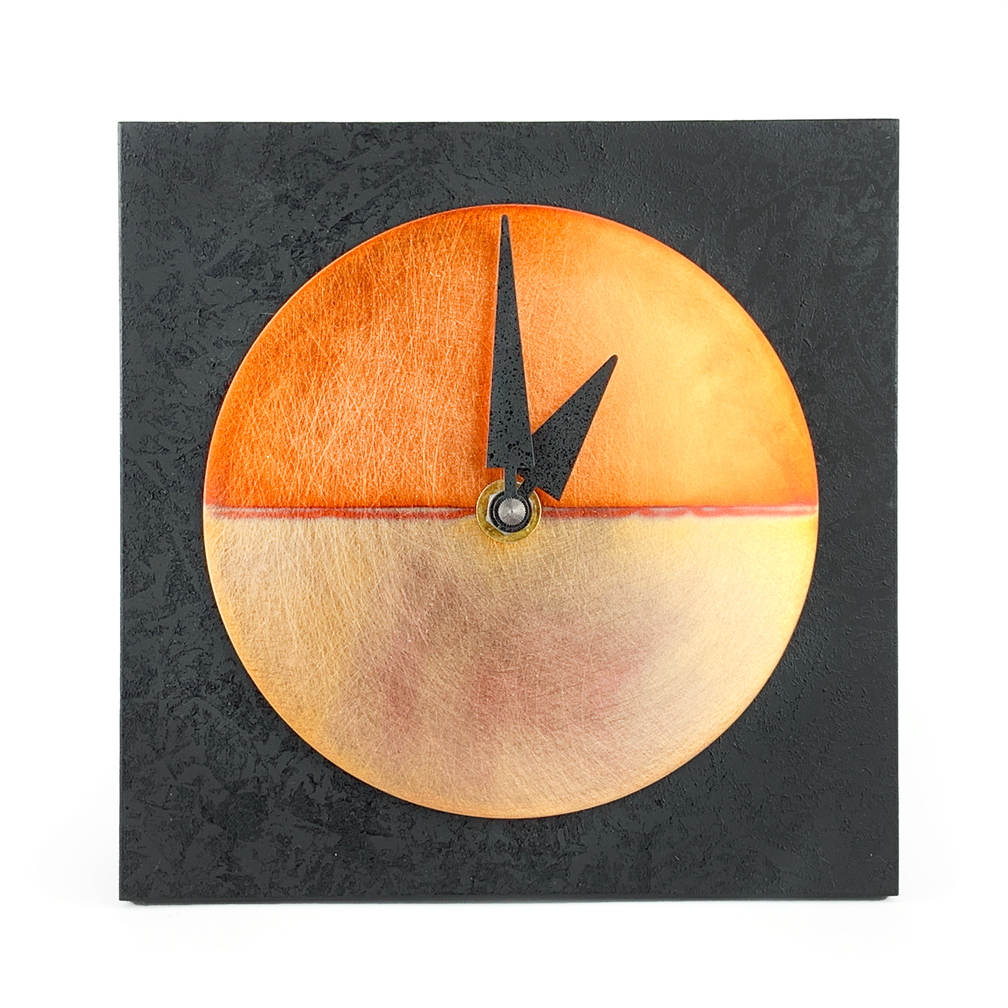 Leonie Lacouette Black and Copper Desktop Clock