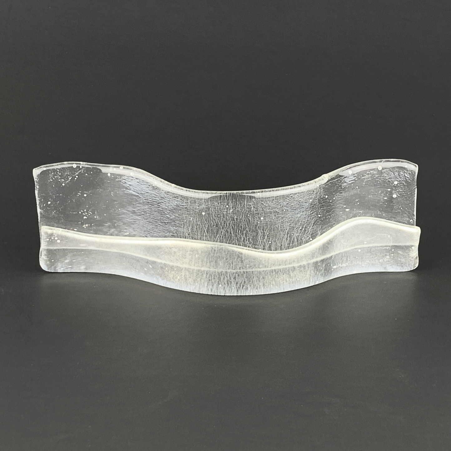 Chris Paulson Wavy Frame Picture Holder Small Crystal
