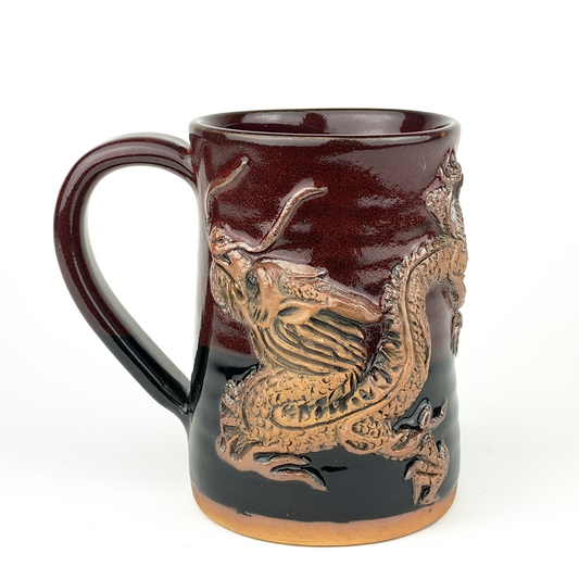 Always Azul Eastern Dragon Mug Red