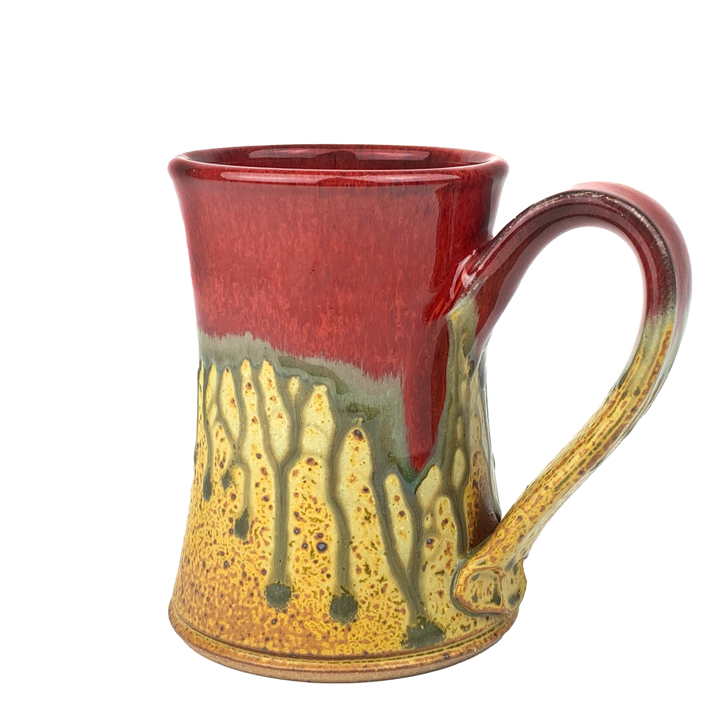 Ray Pottery "Man Mug" Red