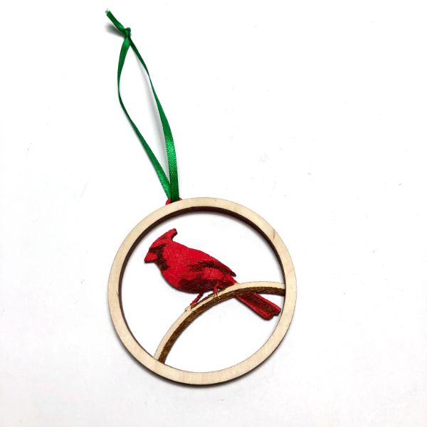 Baltic By Design Cardinal Ornament