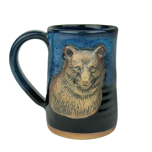 Always Azul Bear Mug Blue