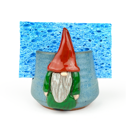 Mudworks Pottery Gnome Sponge Holder