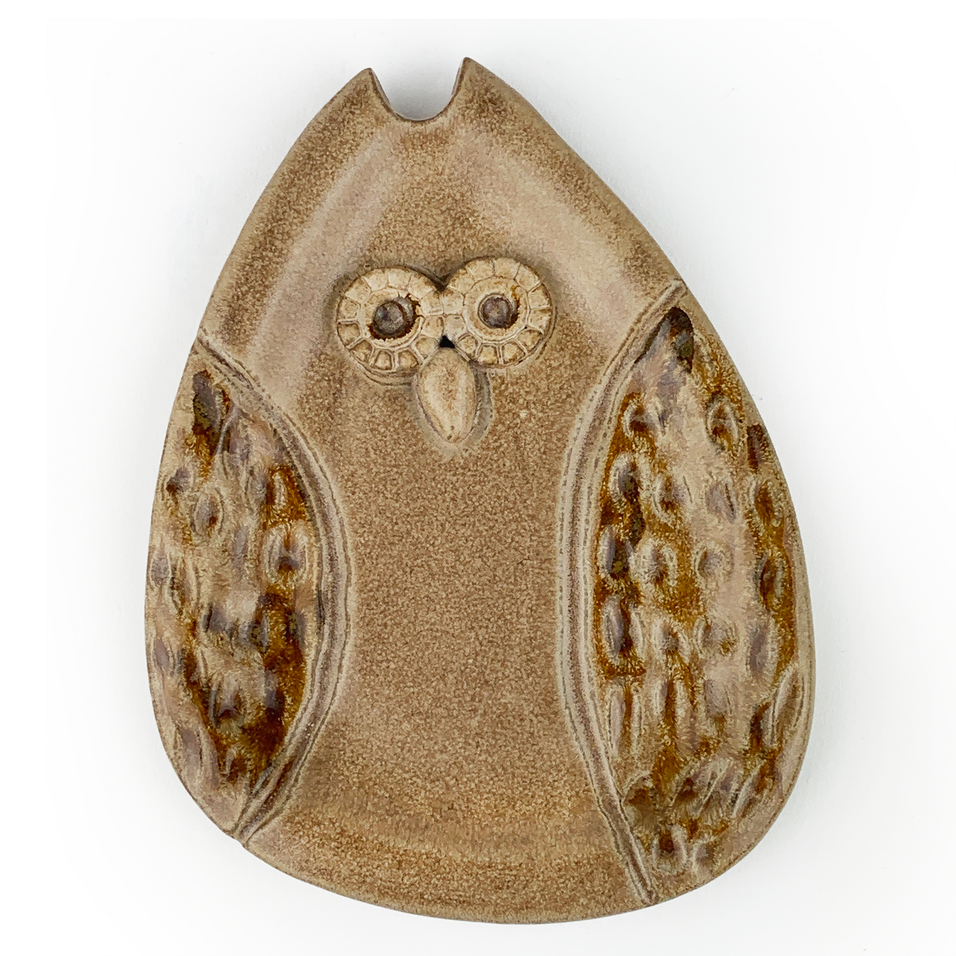 Mudworks Pottery Owl Spoon Rest